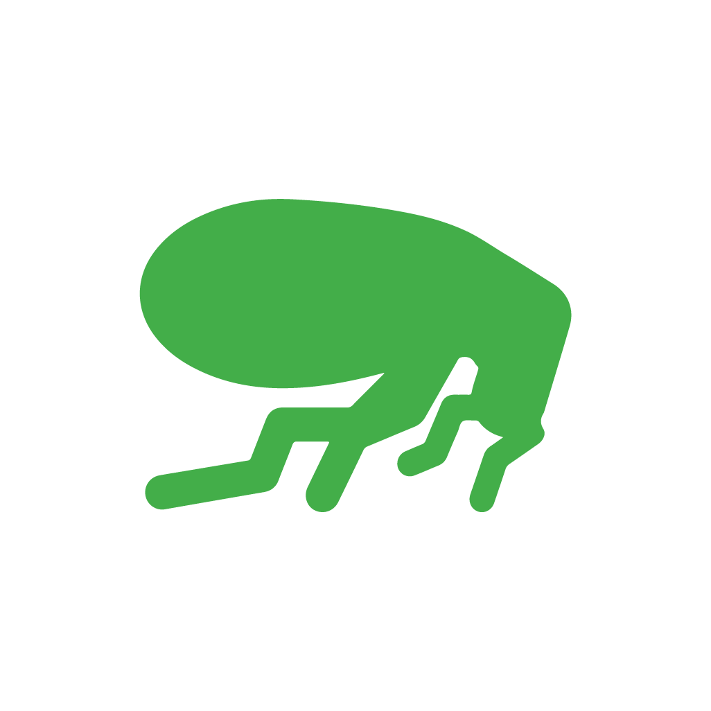 Green Flea Icon.