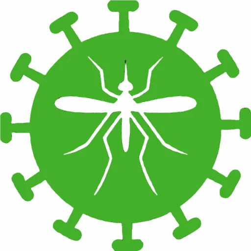 Zika virus icon.