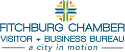 Fitchburg Chamber Visitor Business Bureau logo.