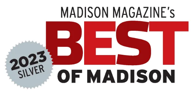 Madison Magazine's Best of Madison 2023 logo.