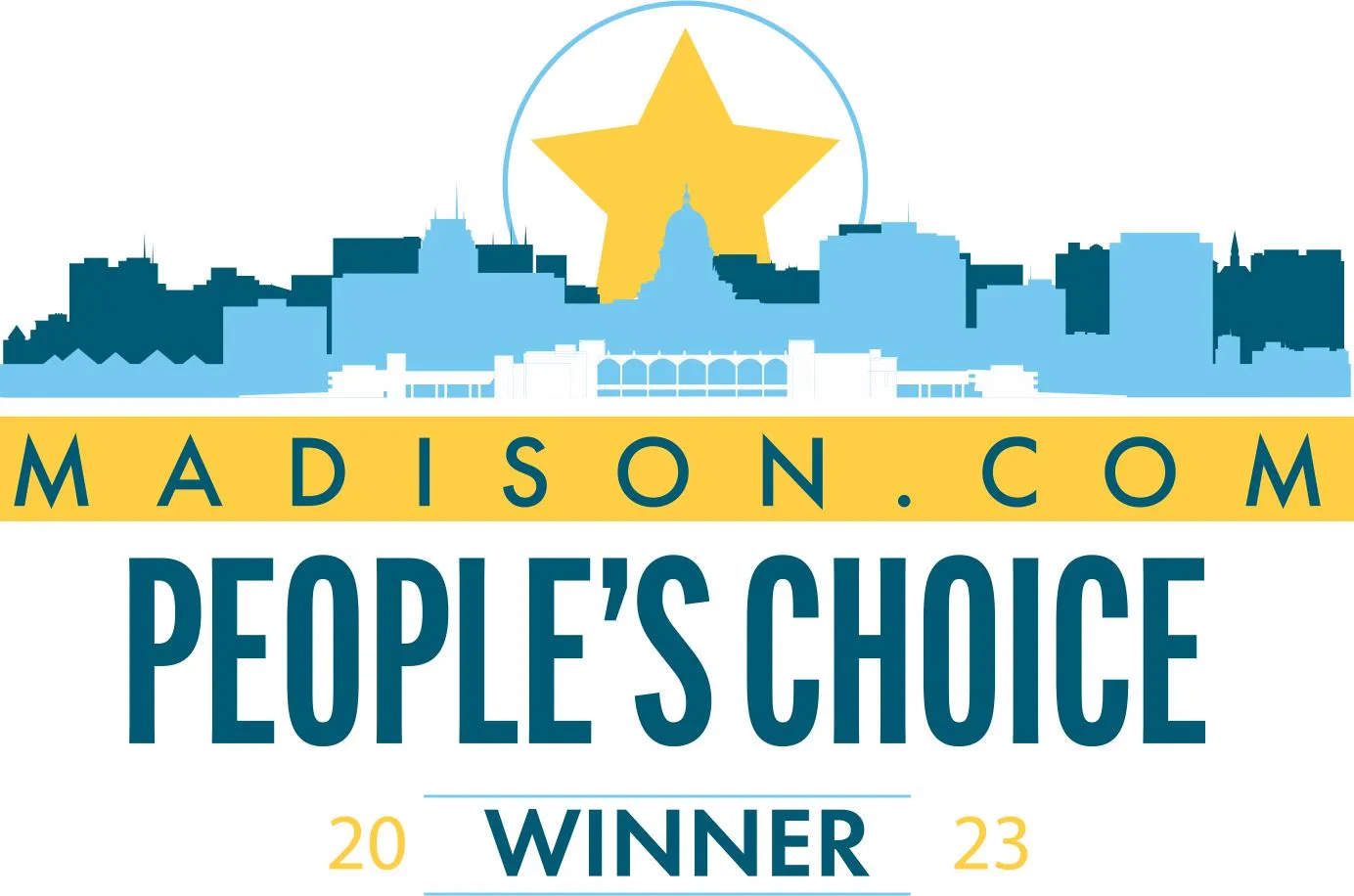 Madison People's Choice Award 2023 logo.