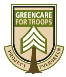 Project Evergreen Greencare for Troops logo.