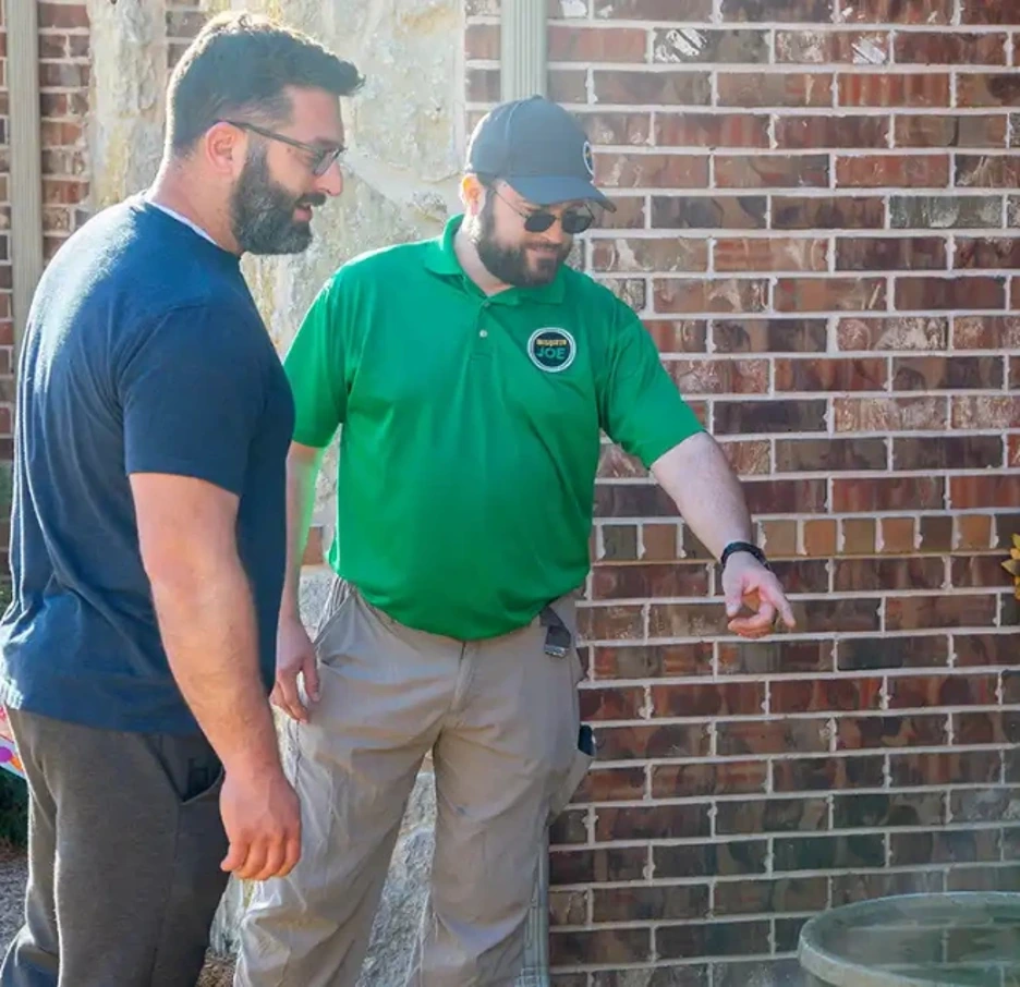 Mosquito Joe service professional conducting property inspection