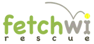 Fetch Wisconsin Rescue logo.