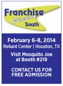 Mosquito Joe at the Franchise Expo South