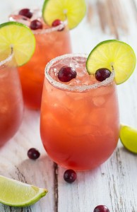 Cranberry Margarita for the First Day of Spring